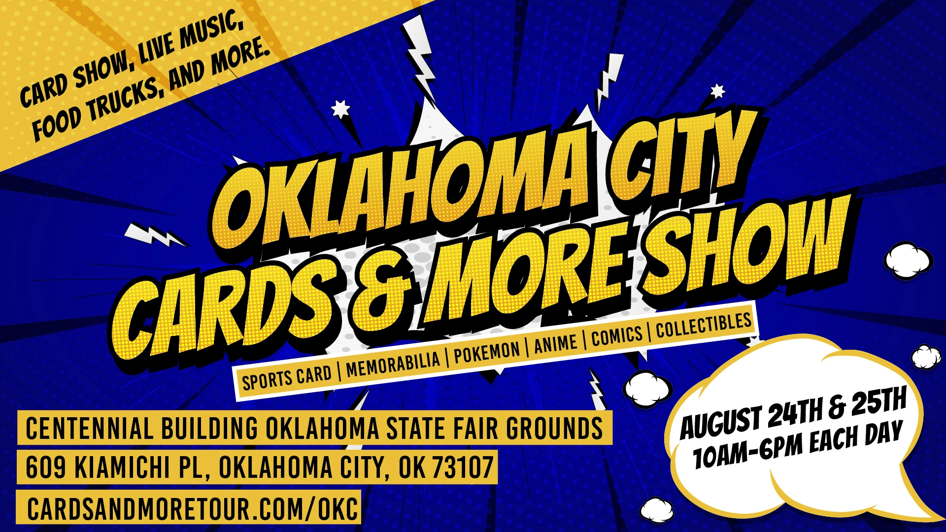 Oklahoma City Cards More Show Vendor Popup oklahoma-city-cards-more-show-vendor-popup